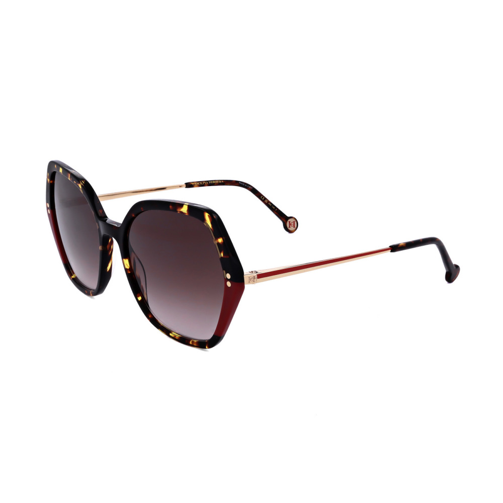 NEW Carolina Herrera HER 0185/S 0O63HA Havana/Red Sunglasses authentic
